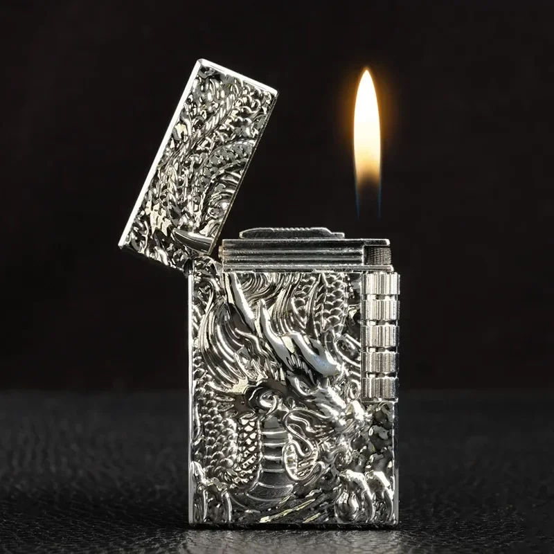 التنين الغاز أخف طحن طائرة الغ - مراجعة Fire Starting Kit وسعره