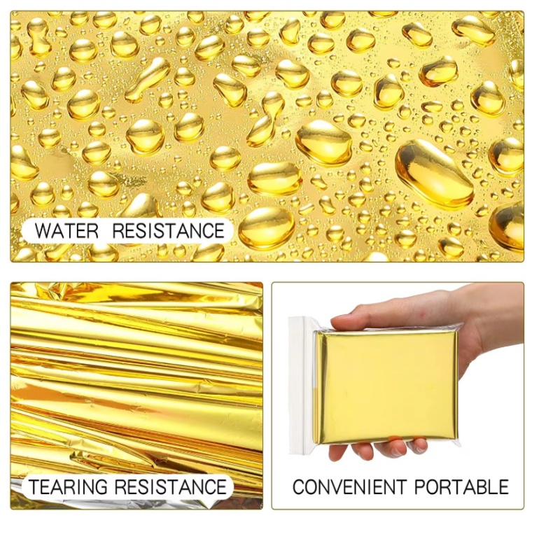 بطانية طوارئ من رقائق المايلار - مراجعة Survival Blanket Reflective وسعره