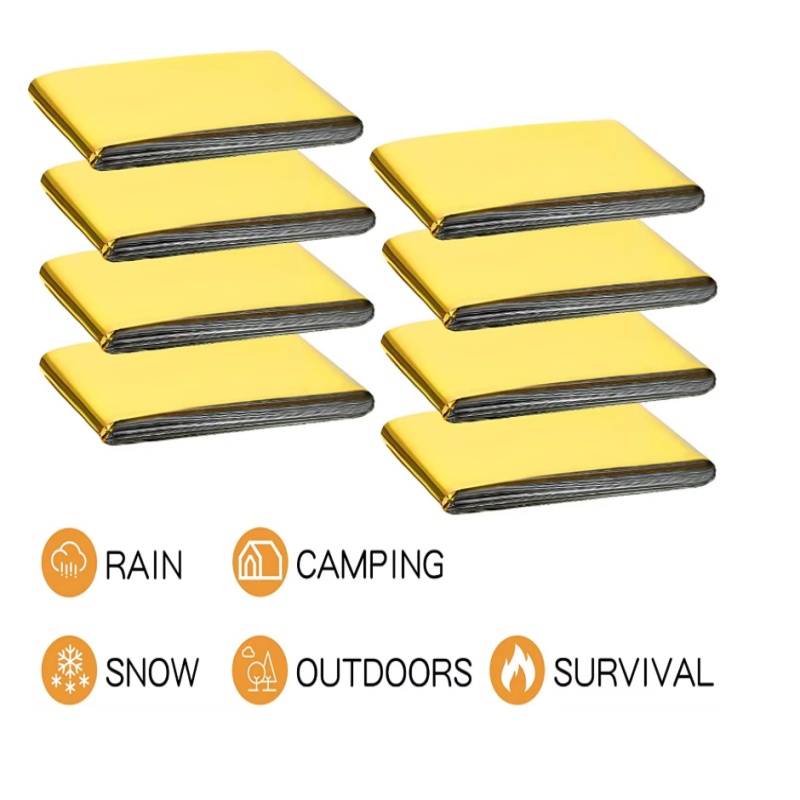 بطانية طوارئ من رقائق المايلار - مراجعة Survival Blanket Reflective وسعره
