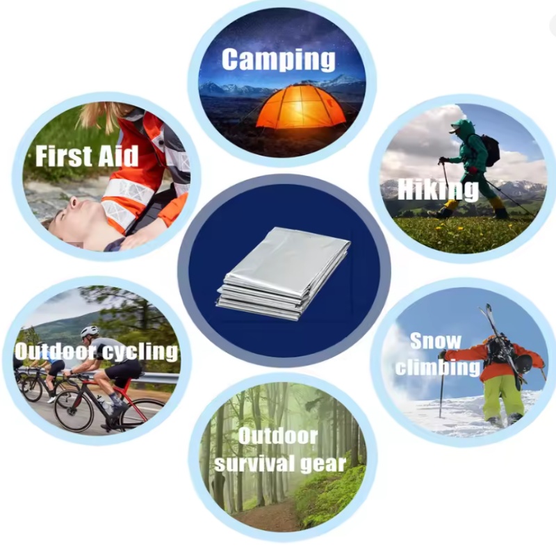 خيمة طوارئ محمولة لشخصين، مقاو - مراجعة Emergency Mylar Tent وسعره