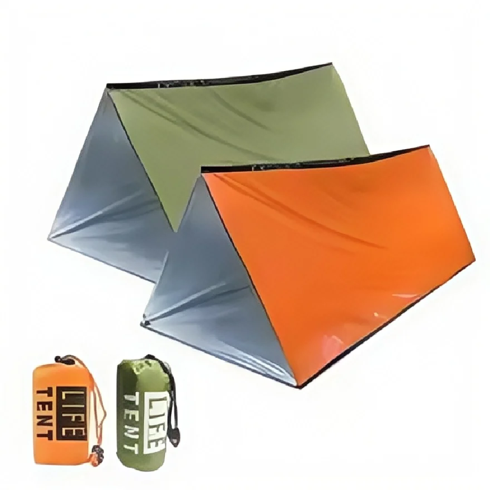 مأوى طوارئ لشخصين - خيمة مايلر - مراجعة Emergency Mylar Tent وسعره