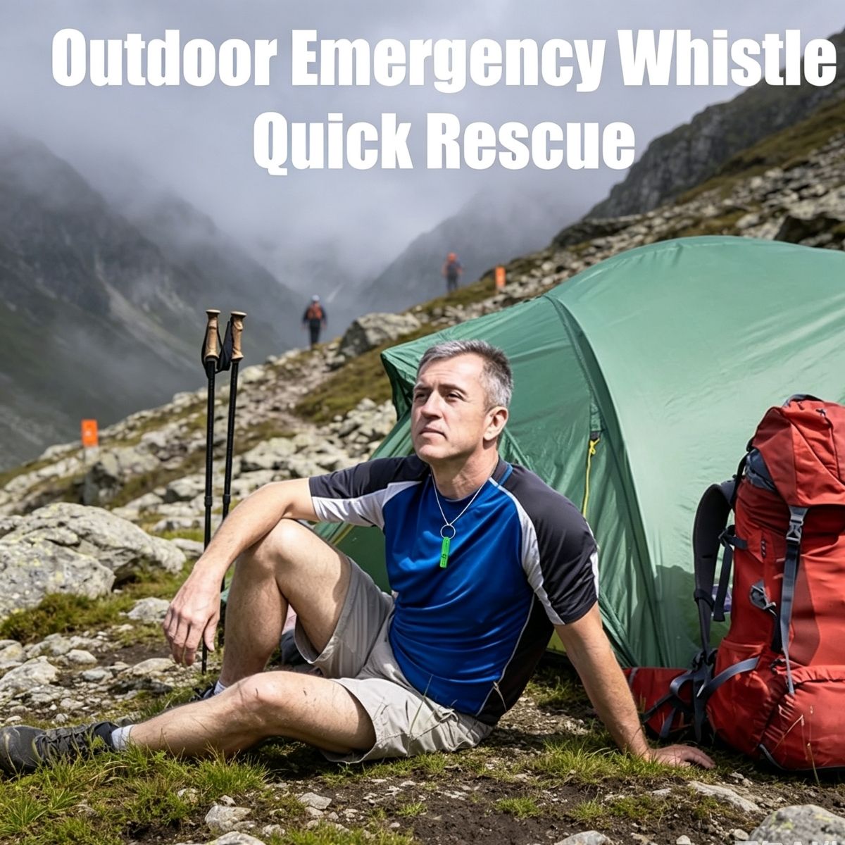 7 قطع من صفارات الطوارئ بألوان - مراجعة Emergency Whistle Loud وسعره