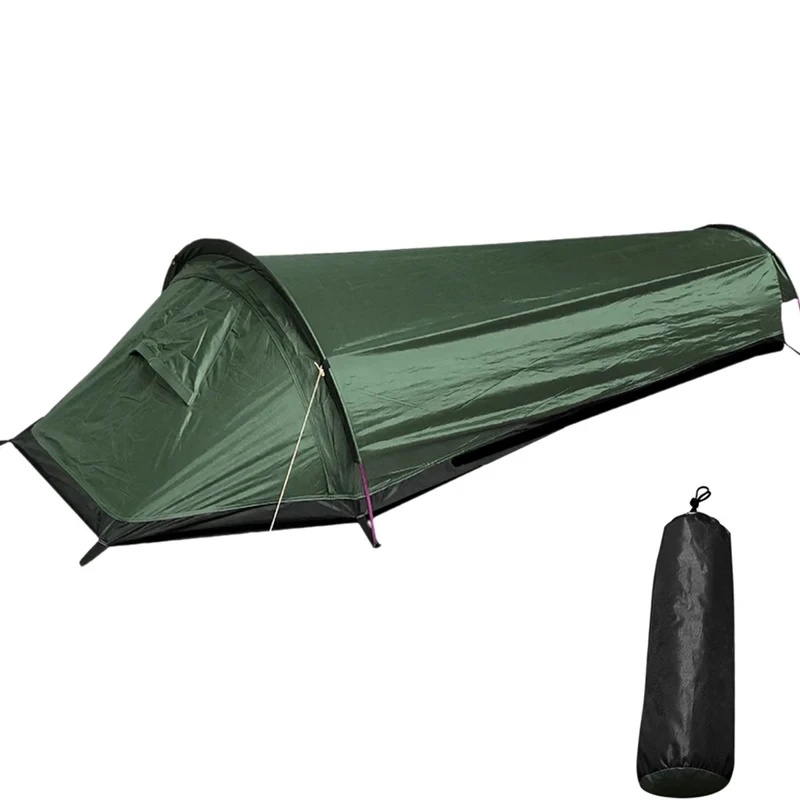 خيمة تخييم لشخص واحد، كيس نوم  - مراجعة Emergency Mylar Tent وسعره